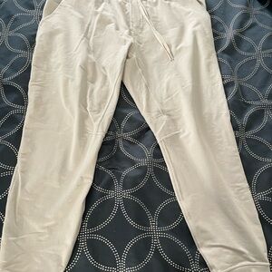 Lululemon Athletica Cream Joggers